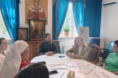 Состоялась встреча директора Патриаршей гуманитарной миссии и руководителя Комитета семей воинов Отечества