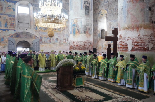 В Свято-Троицком Макарьевском Желтоводском женском монастыре отпраздновали день памяти основателя обители