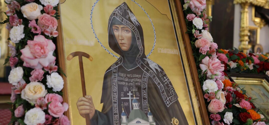В Воскресенском кафедральном соборе Арзамаса отметили день памяти преподобной Олимпиады Киевской и Арзамасской