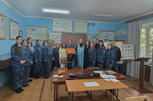 Помощник благочинного Нагорного округа совершил молебен в следственном изоляторе № 1 в Нижнем Новгороде