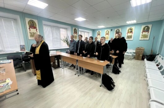 Помощник благочинного Приокского округа принял участие в проводах призывников на срочную службу