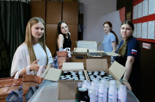 Молодежь Нагорного благочиния подготовила подарки для находящихся на лечении в госпитале военнослужащих