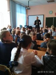 Встреча с батюшкой в Шаранге