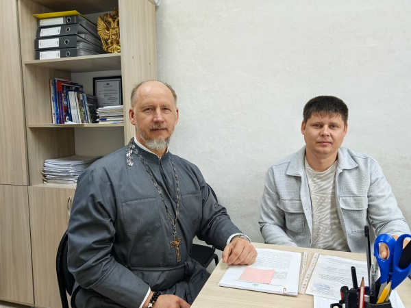 Благочинный Ветлужско-Уренского округа обсудил перспективы сотрудничества с начальником отдела по физической культуре и спорту