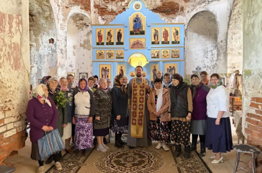 В селе Большой Макателем начался новый этап реставрации храма в честь Покрова Пресвятой Богородицы