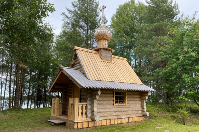 В рамках празднования 800‑летия крещения карелов в заповеднике «Костомукшский» освящена часовня на месте деревни Аконлахти