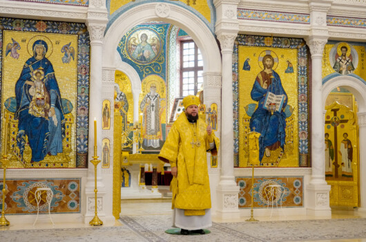 Председатель финансово-хозяйственного управления Московского Патриархата возглавил богослужения в Дивеевском монастыре
