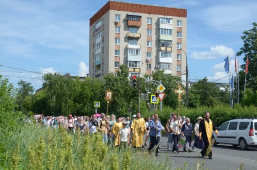 В Воскресенском благочинии Нижегородской епархии состоялся общегородской крестный ход
