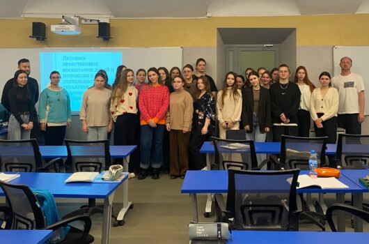Сотрудник Приокского благочиния прочитал лекцию для студентов Мининского университета