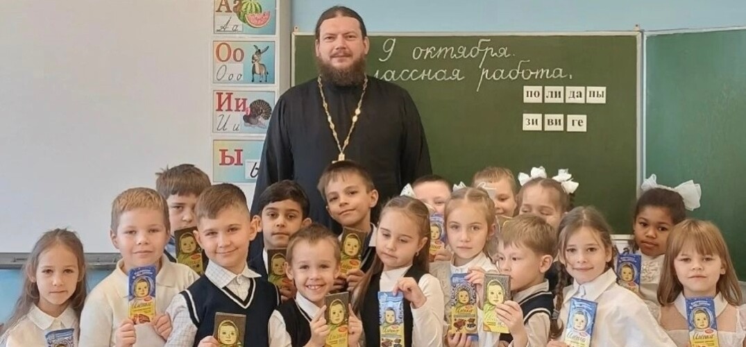 Помощник благочинного Дивеевского округа провел духовную беседу со школьниками