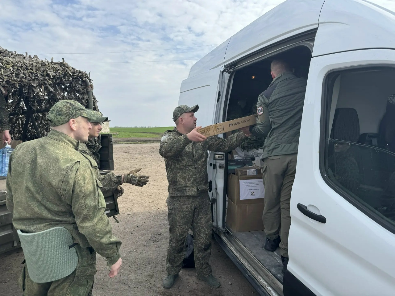 Городецкая епархия направила гуманитарную помощь для восстановления подземного храма в зоне СВО