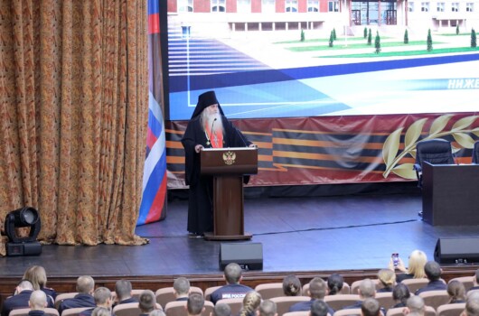 В Нижегородской академии МВД России состоялась презентация фильма по книге архимандрита Тихона (Затёкина)