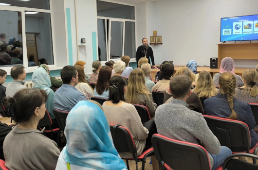 В семейном центре «Ковчег» Молитовского благочиния прошел киновечер, посвященный апостолу Петру