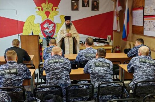 Помощник благочинного Автозаводского округа освятил здание подразделения вневедомственной охраны Росгвардии