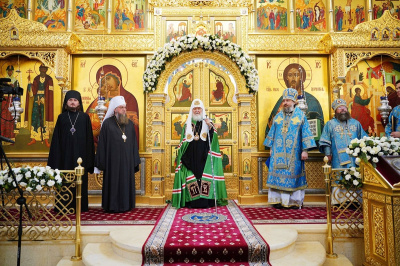 Патриаршая проповедь после Литургии в храме Благовещения Пресвятой Богородицы г. Астрахани