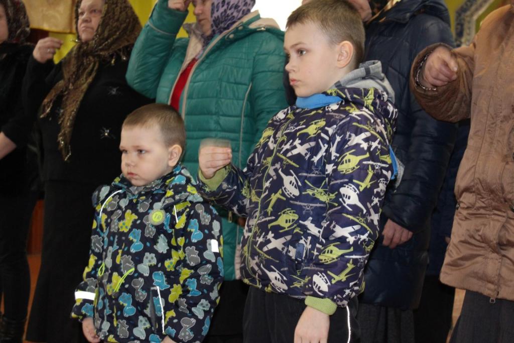 26.03.2018 - Молебен в деревне Шалдеж Семеновского округа