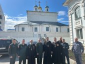 Состоялся визит совместной делегации Синодального отдела по взаимодействию с Вооруженными силами и правоохранительными органами и Росгвардии в Чувашскую митрополию