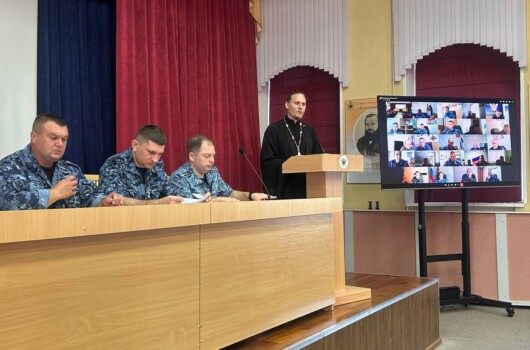 Руководитель тюремного отдела Нижегородской епархии провел лекцию в областном ГУ ФСИН