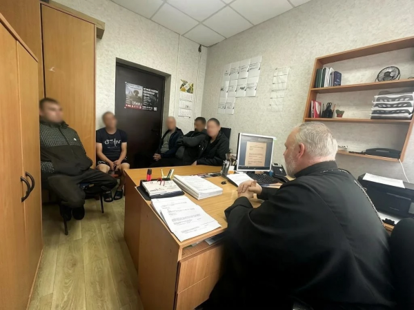 Священник Шарангского благочиния провел беседу в Уренском филиале Управления исполнения наказаний по Нижегородской области