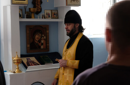 В следственный изолятор №2 поселка Дружный Кстовского района принесена икона святителя Луки Крымского