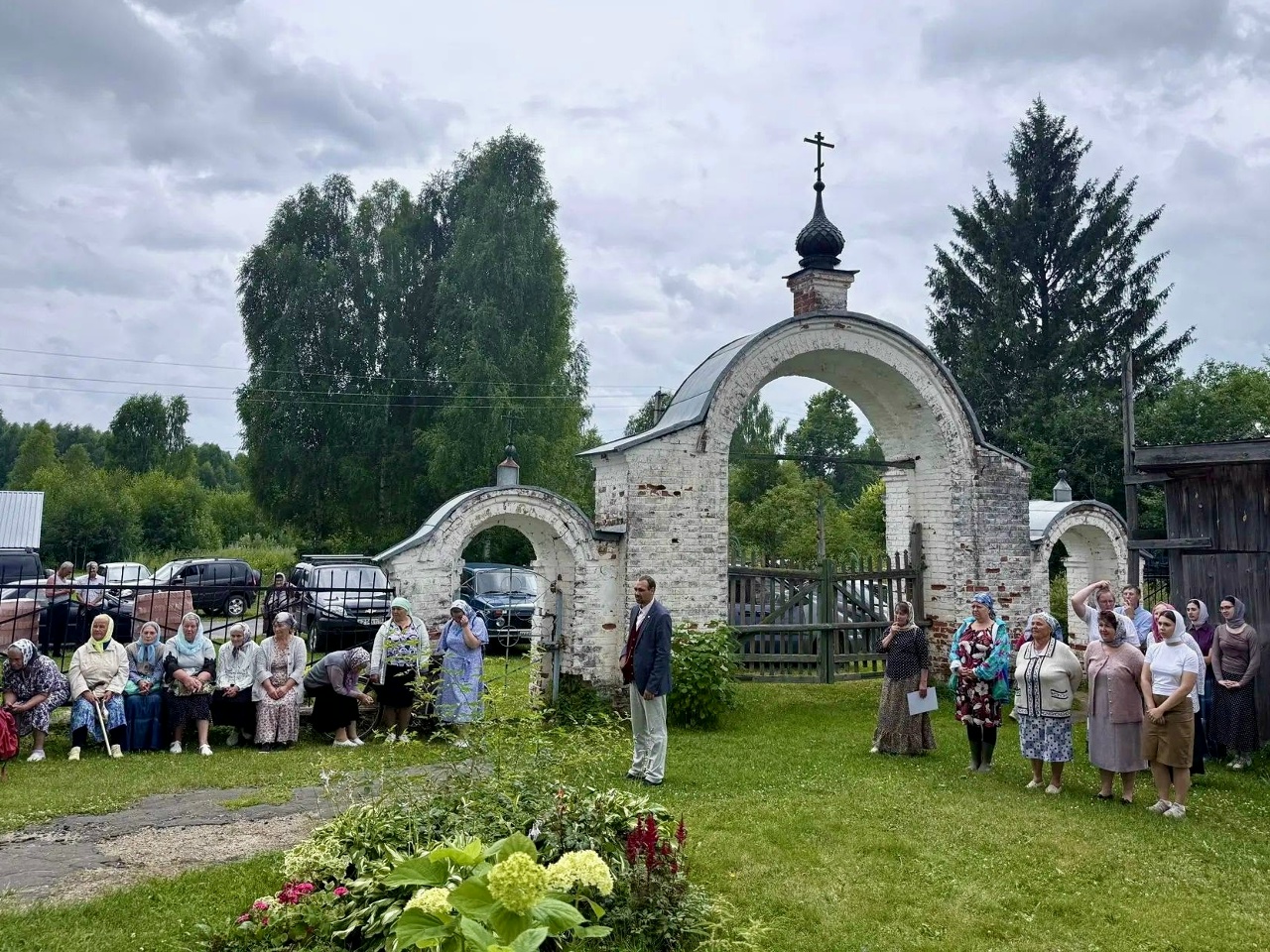 Приход храма Вознесения Господня села Цыкино Сокольского благочиния отметил престольный праздник