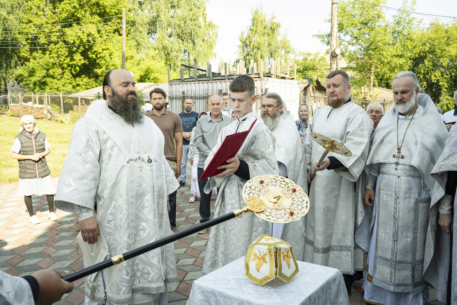 Епископ Городецкий и Ветлужский Парамон совершил Великое освящение придела храма Архистратига Божия Михаила г. Городца