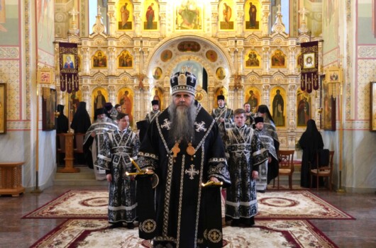 Митрополит Георгий возглавил литургию Преждеосвященных Даров в храме в честь Рождества Христова Арзамасского подворья Дивеевского монастыря
