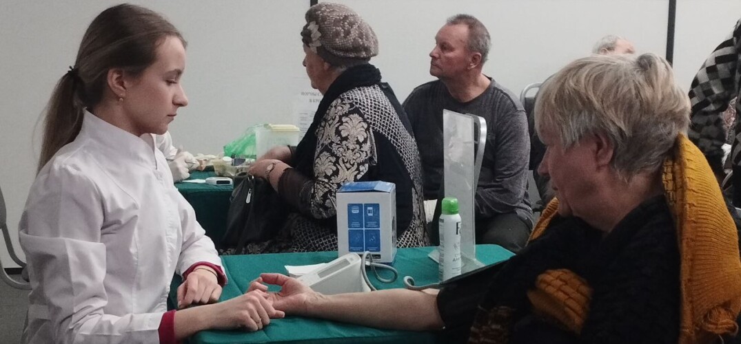 Акция «Во здравие и спасение!» состоялась в рамках православной выставки-ярмарки «Нижегородский край – земля Серафима Саровского»