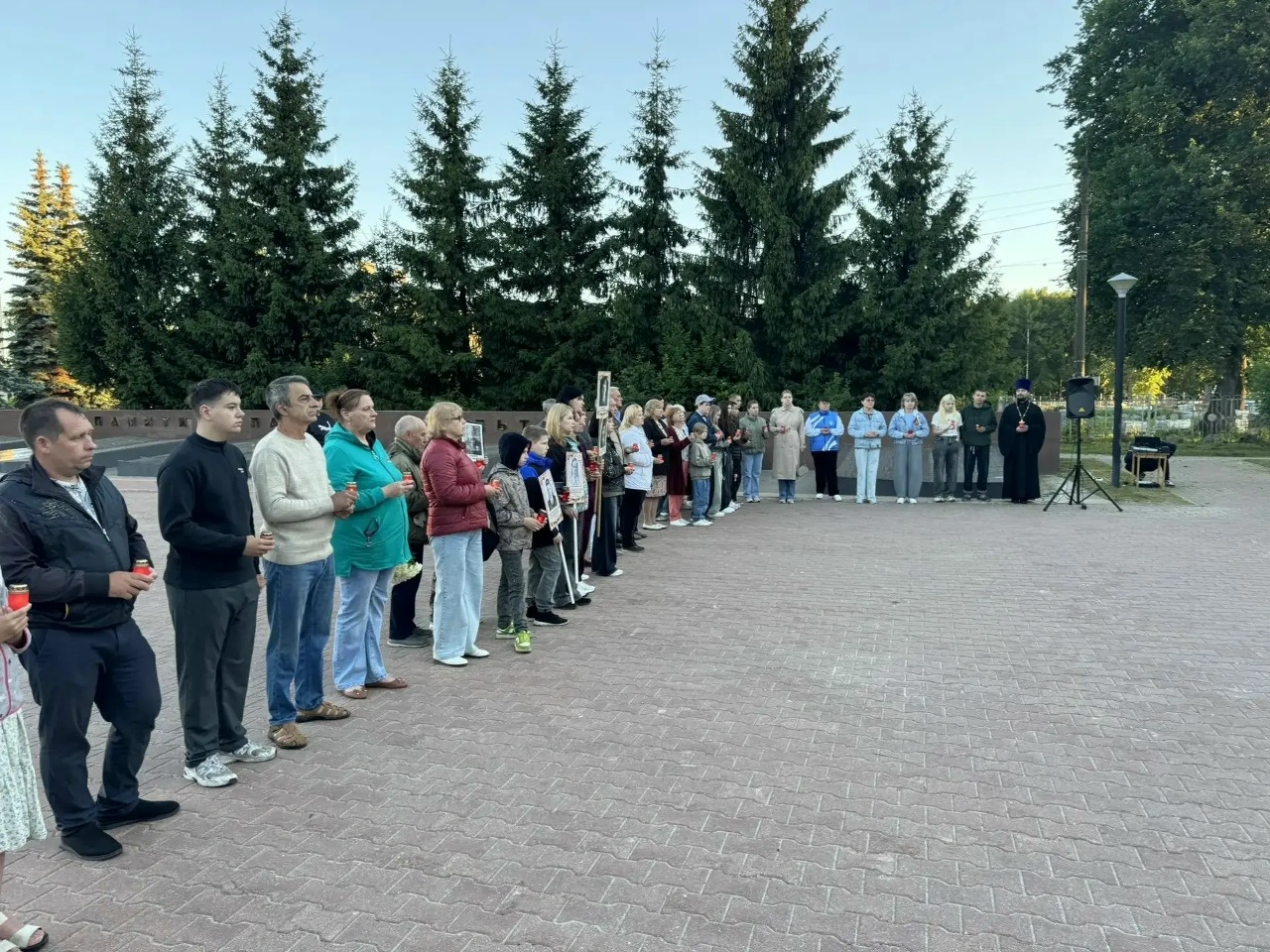 Руководитель Отдела образования Городецкой епархии принял участие в митинге памяти начала Великой Отечественной войны