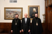 Митрополит Волоколамский Антоний встретился с новоназначенным послом России в Черногории