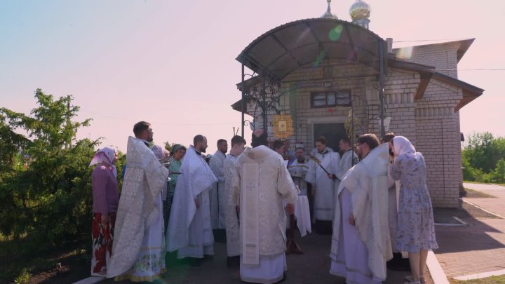 Освящение храма в Пижме 22 мая 2026 года