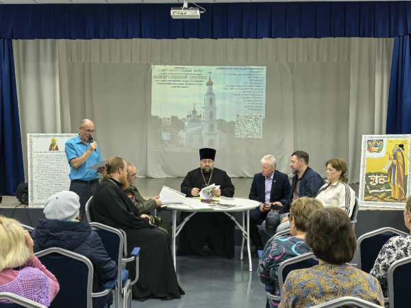 В селе Хмелевицы Шахунского округа прошло отчетное собрание, посвященное восстановлению Макарьевского храма