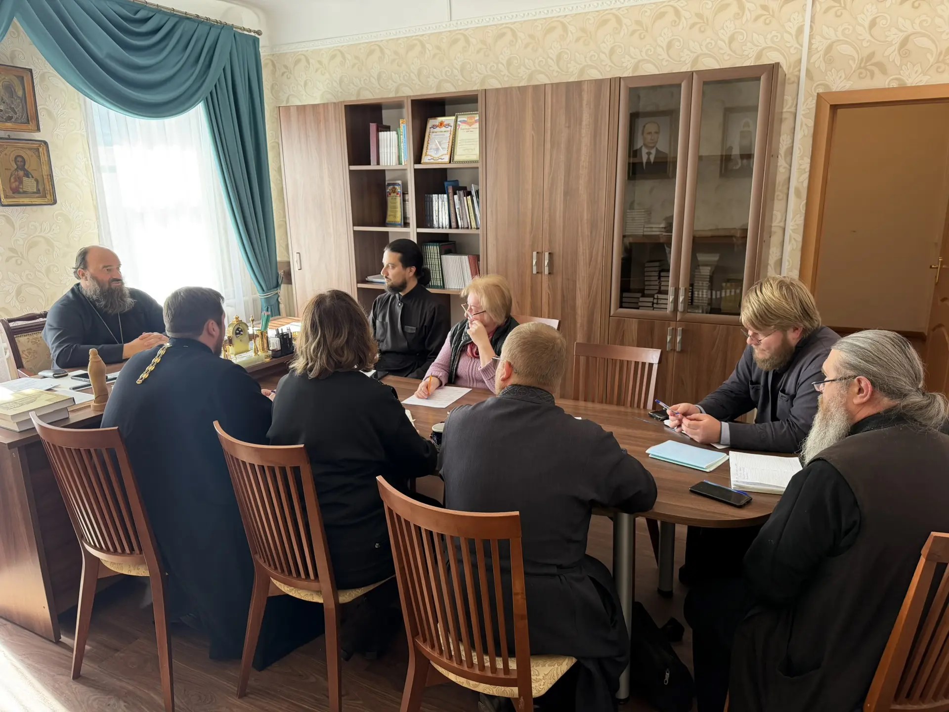 Епископ Городецкий и Ветлужский Парамон провел рабочее совещание по вопросам подготовки XII Епархиальных Рождественских образовательных чтений