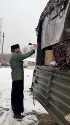 Священник Семеновского благочиния благословил отправку гуманитарного груза от прихожан своих храмов села Светлое, деревни Овсянка, деревни Хахалы и деревни Зубово