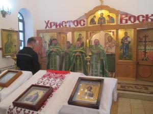 В храме прп. Серафима Саровского при ФКУ ИК-1 р.п. Сухобезводное Семеновского благочиния состоялось торжественное богослужение по случаю престольного праздника