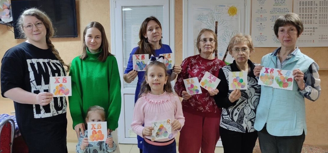 В социальном центре «Покров» Воскресенского благочиния Нижегородской епархии прошел мастер-класс по рисованию открытки к Пасхе