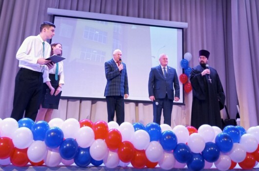Помощник благочинного Кстовского округа принял участие в открытии второго учебного корпуса в Анкудиновской средней школе