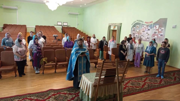 Для сотрудников Городецкого психоневрологического интерната состоялся молебен на начало нового учебного года