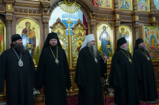 Глава Нижегородской митрополии совершил всенощное бдение в Успенском храме села Суворово Дивеевского муниципального округа