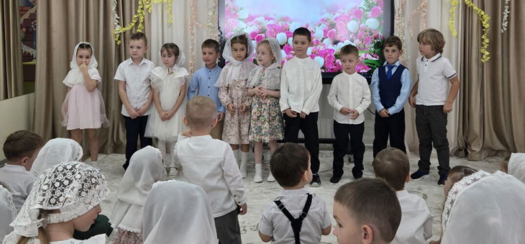 Православный детский сад Молитовского благочиния отметил именины