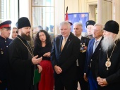 При участии Синодального комитета по взаимодействию с казачеством в Париже прошли выставки и конференция, посвященные роли казачества в Великой Отечественной войне