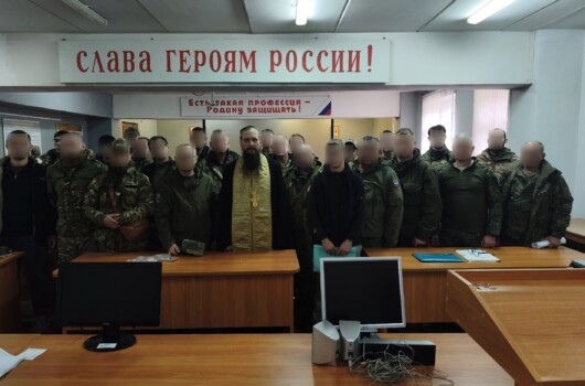 Помощник благочинного Автозаводского округа благословил добровольцев на отправку в зону СВО