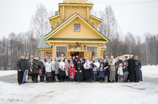 В деревне Шалдеж Семеновского благочиния Городецкой епархии состоялось Великое освящение храма в честь Рождества Христова