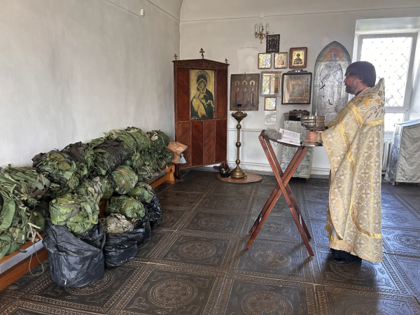Новая партия маскировочных сетей из Сокольского благочиния готова к отправке в зону СВО