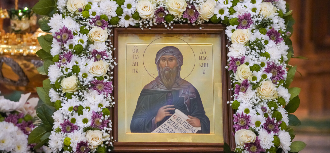 В день памяти преподобного Иоанна Дамаскина митрополит Георгий совершил Божественную литургию в Александро-Невском кафедральном соборе Нижнего Новгорода