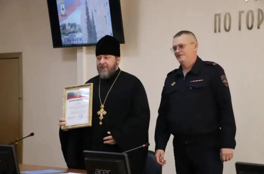 Помощник благочинного Нижегородского округа провел духовную беседу в управлении МВД России по Нижнему Новгороду