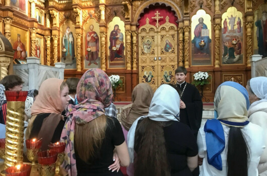 Студенты Нижегородского медицинского колледжа посетили Спасо-Преображенский собор Сормовского благочиния