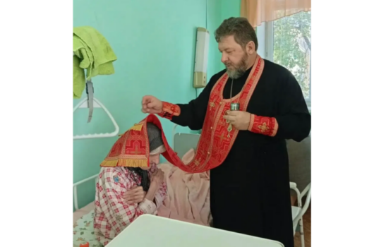 Клирик Нижегородского благочиния причастил пациентов больницы №34