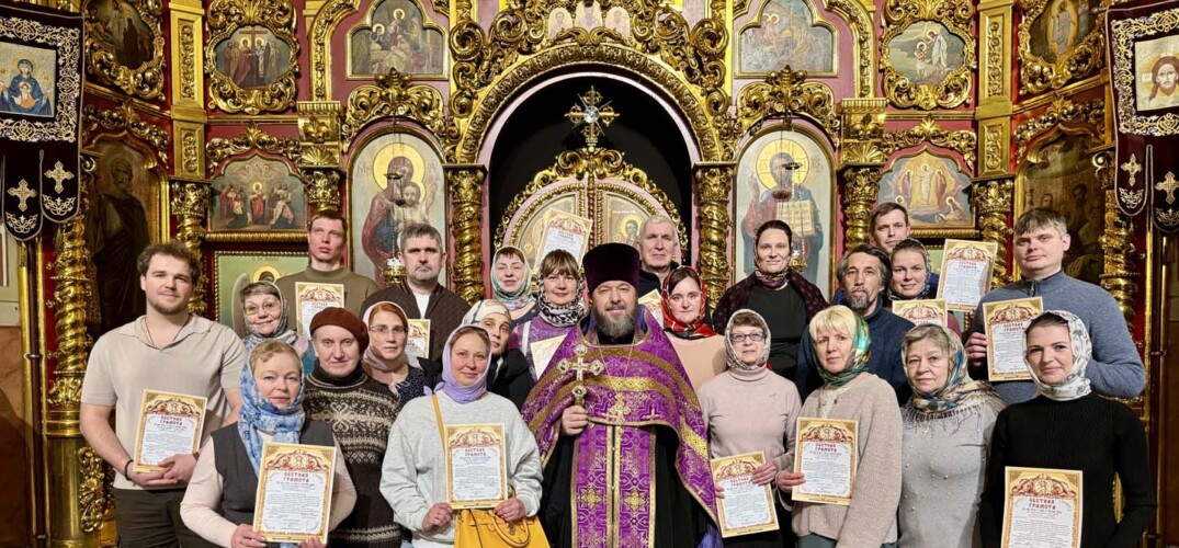 В нижегородском храме во имя Всемилостивейшего Спаса верующие дали обет трезвости