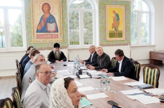 Управляющий Нижегородской епархией провел совещание о переустройстве инженерных сетей Свято-Троицкого Серафимо-Дивеевского монастыря